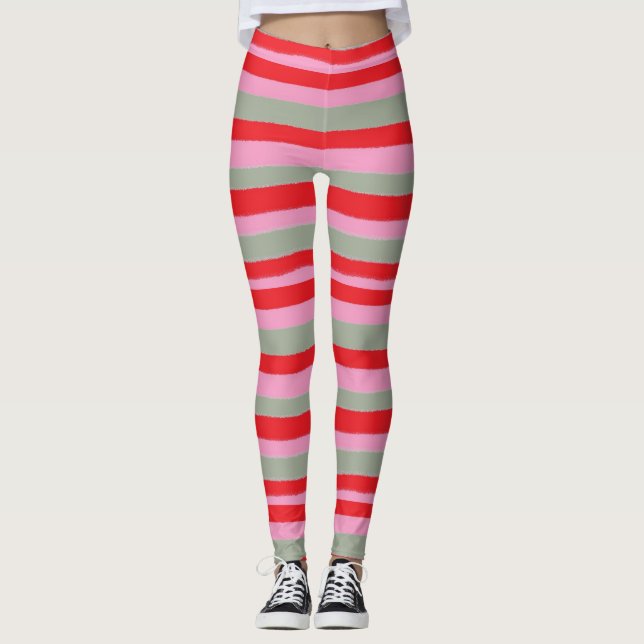 Jul Rand Kvinnors bensin Leggings (Framsida)