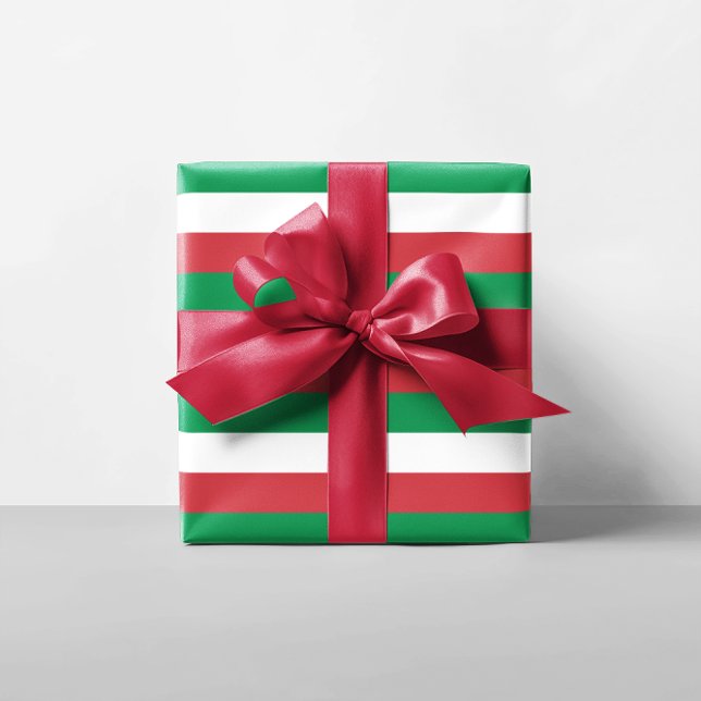 Jul Rand Presentpapper (Italy Stripes Gift Wrap)