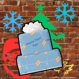 Jul Rappin'Blue Presentpapper
