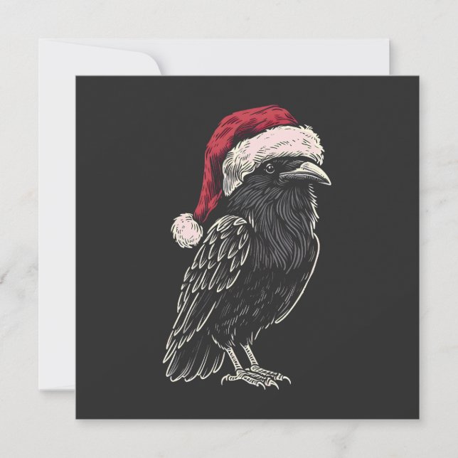 Jul Raven Julkort (Framsida)