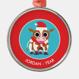 Jul Reba kon Julgransprydnad Metall