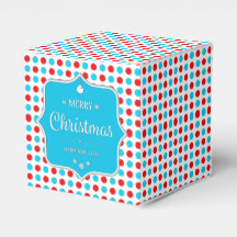 Jul Red-Blue Polka dots Fvor Box