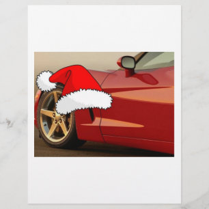 Jul Red Corvette Reklamblad