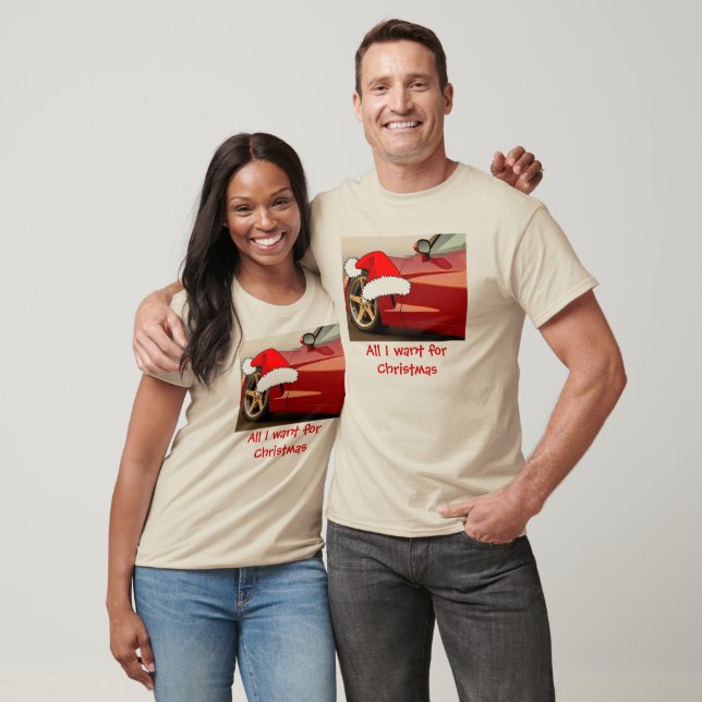 Jul Red Corvette T-shirt (Unisex)