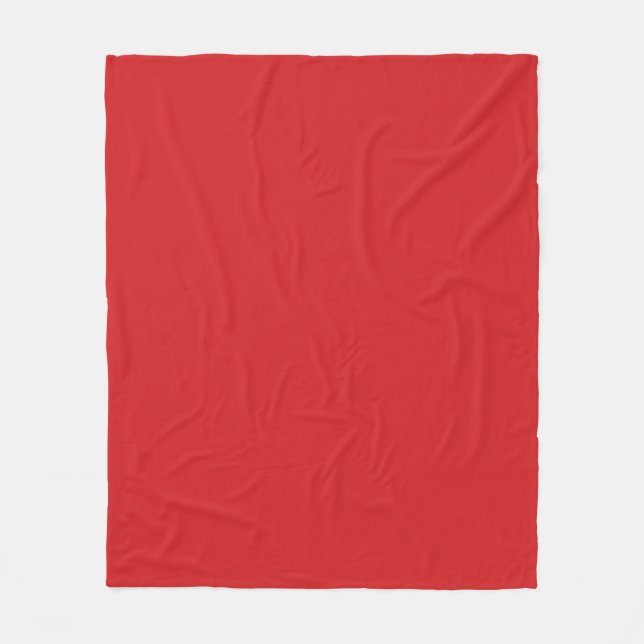 Jul Red Fleece Blanket (Framsidan)