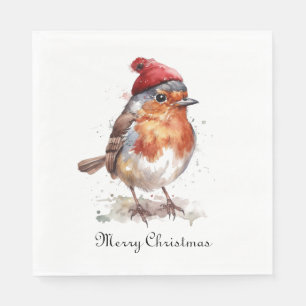 Jul Red Robin, anpassade Pappersservett