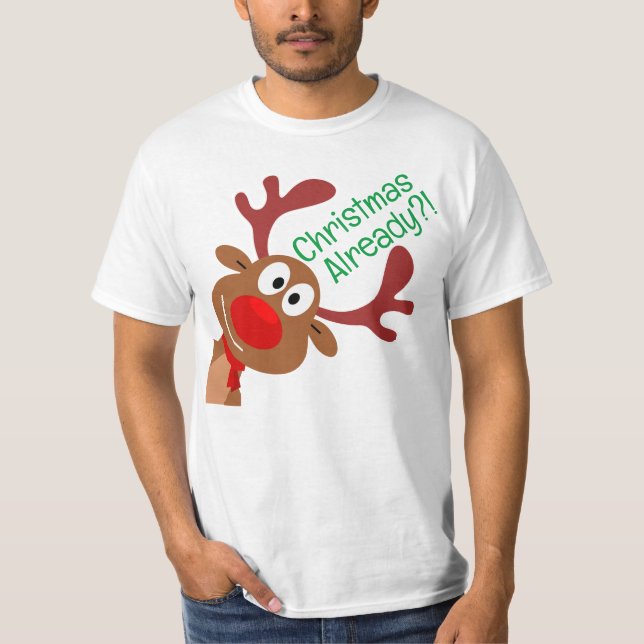 Jul redan?! T-Shirt (Framsida)