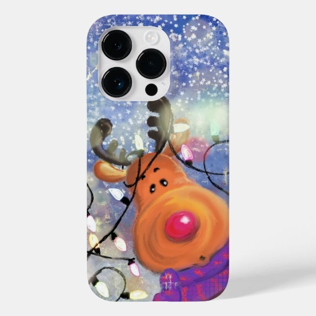 Jul Reindeer Gift iphone case (Baksida)
