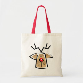 Jul Reindeer Gift Tygkasse