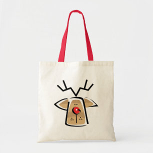 Jul Reindeer Gift Tygkasse