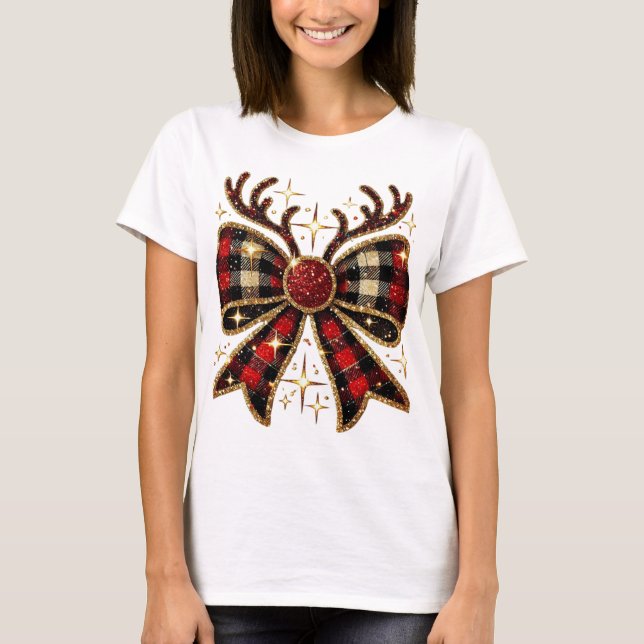 Jul Rener Bow T Shirt (Framsida)