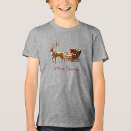 Jul Renjäst Sleigh Högtid T Shirt