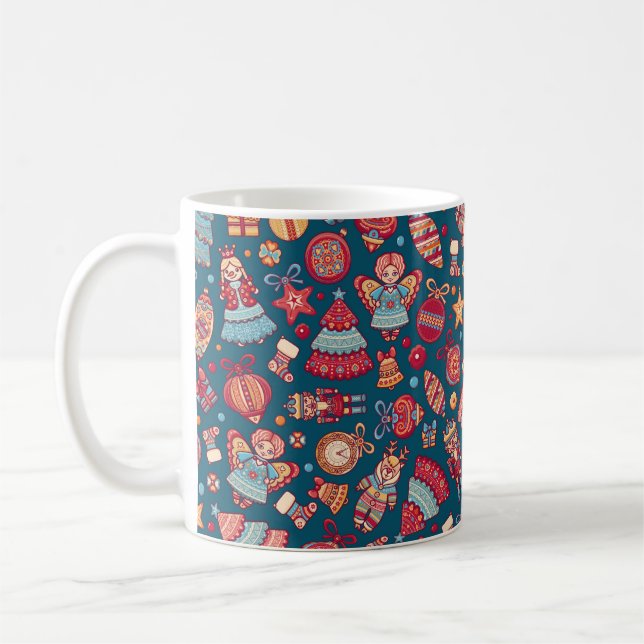 Jul Retro Kaffemugg (Vänster)