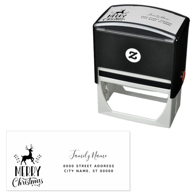 Jul returadress Självbläckande stämpel (In Situ)