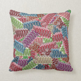 Jul Ribbon Candies Dekorativ kudde