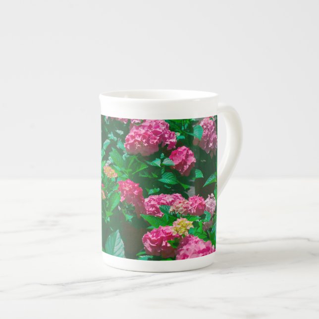 Jul Ro Helleborus Flowers Blommigt Benporslin Mugg (Framsida höger)