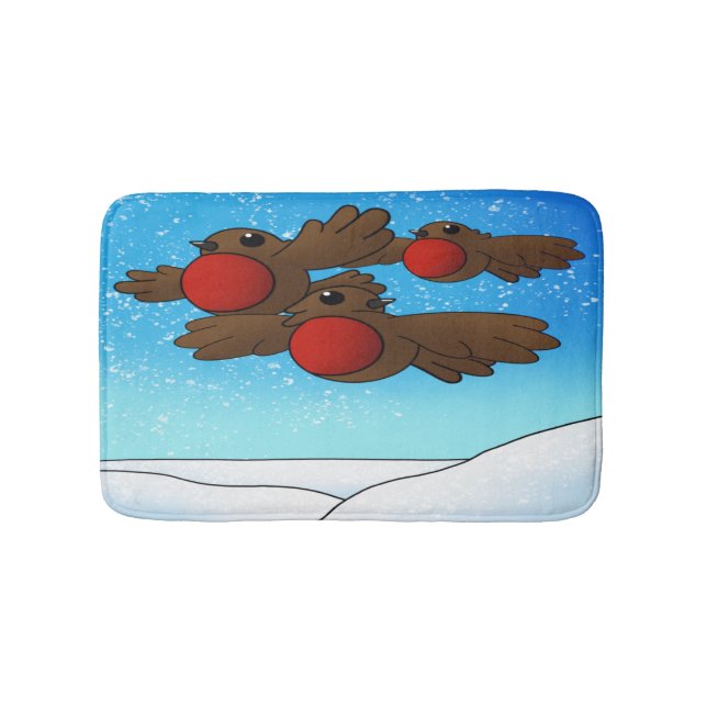 jul Robin Birds Badrumsmatta (Framsidan)