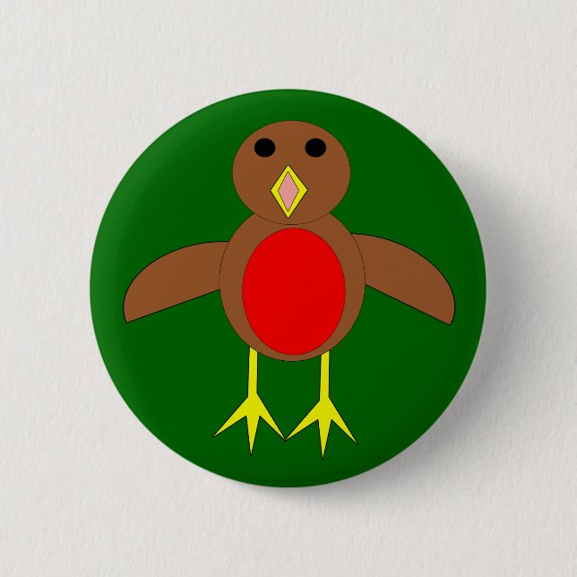 jul Robin Button Knapp (Framsida)