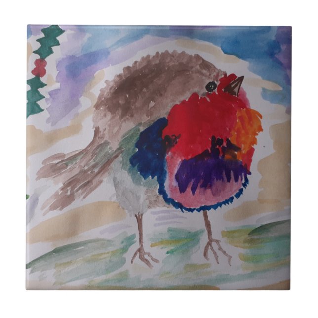 jul Robin Ceramic Tile Kakelplatta (Framsidan)