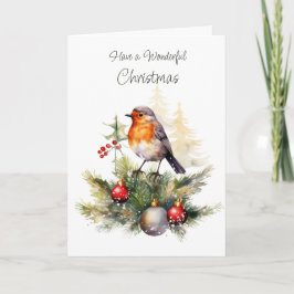 jul Robin Gräs Baubles Kort