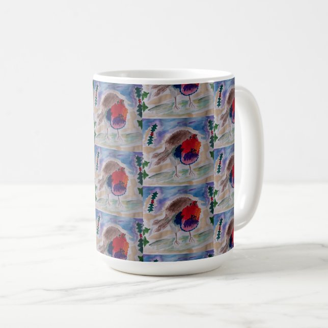 jul Robin Kaffemugg (Framsida höger)