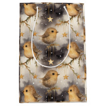 Jul Robin på en Starry Night Gift-bag