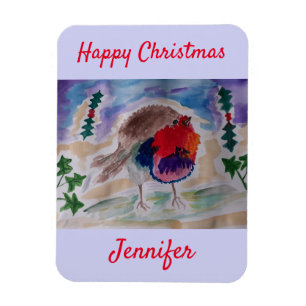 jul Robin Personlig Magnet