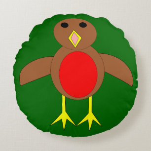 jul Robin Pillow Rund Kudde