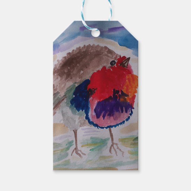 jul Robin Presentetikett (Framsidan)