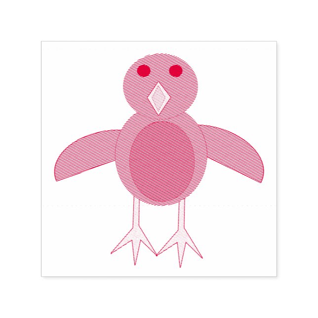 Jul Robin Självbläckande stämpel (Design)