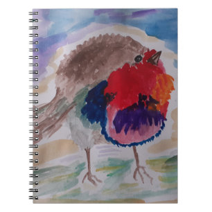 Jul Robin Spiral Notebook Anteckningsbok
