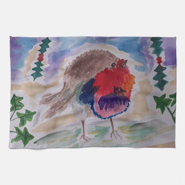 jul Robin Tea Towel Kökshandduk (Horisontell)