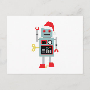 Jul Robot Vykort