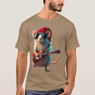 Jul Rocker Mouse-julseriens pojke T Shirt
