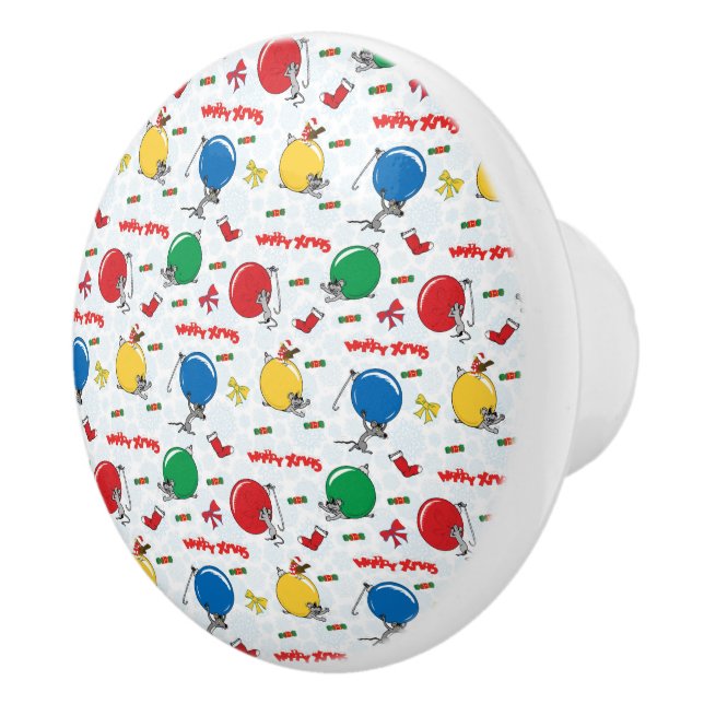 Jul, rolig mus med bollar knopp (Höger)