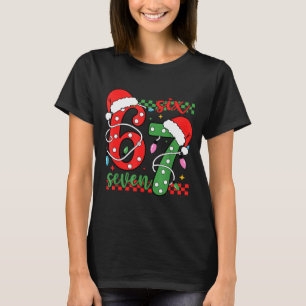 Jul Rolig Sex Sju 6 7 Meme Gen Alpha Slang T Shirt