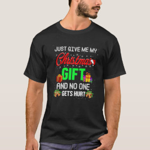 Jul rolig tröja: Ge mig min jul T Shirt