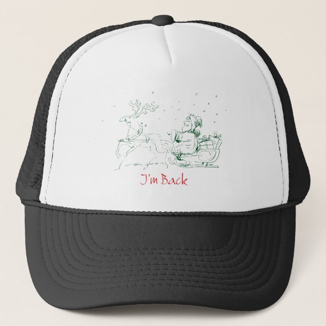 Jul roliga T-shirts Truckerkeps (Framsida)