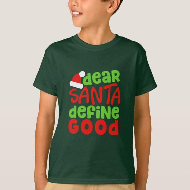 Jul: Roligt Santa ordstäv. Nerdy Tröja (Framsida)