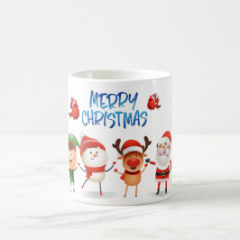 Jul Rudolf The Reindeer and Friends Kaffemugg