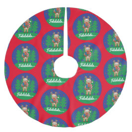 Jul Rudolph Julgransmatta Borstad Polyester