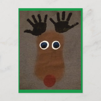 Jul Rudolph the Red-Nposed Reindeer Vykort