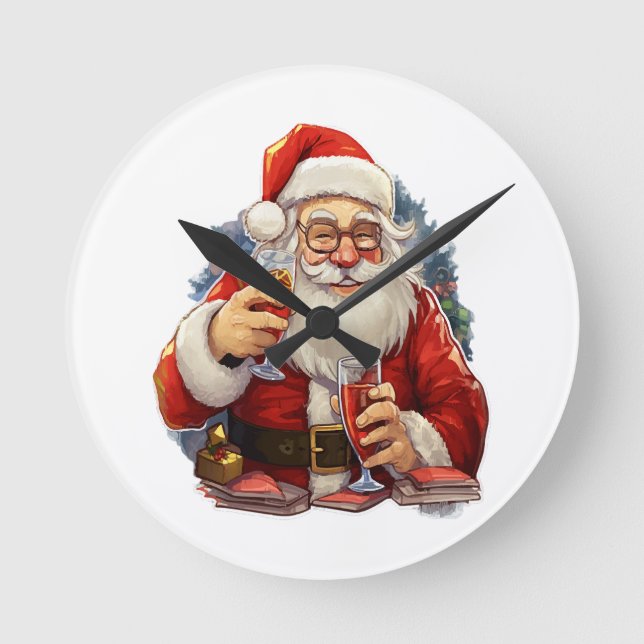 jul rund klocka (Framsida)