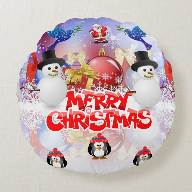 Jul Rund Kudde, God Jul Kudde (Framsidan)