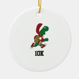 Jul Running Turtle 10 000 Julgransprydnad Keramik
