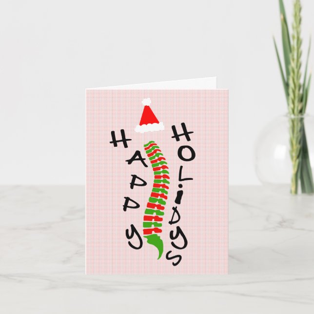 Jul Ryggrad Kiropraktisk Julkort Kort (Framsida)