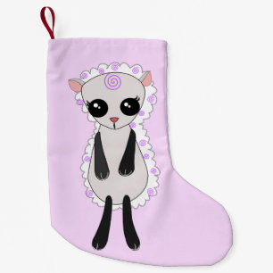 Jul-säcken med lilla lamm - Ditt Färg Liten Julstrumpa