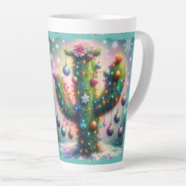 Jul Saguaro Cactus Whimsical Snöflingor
