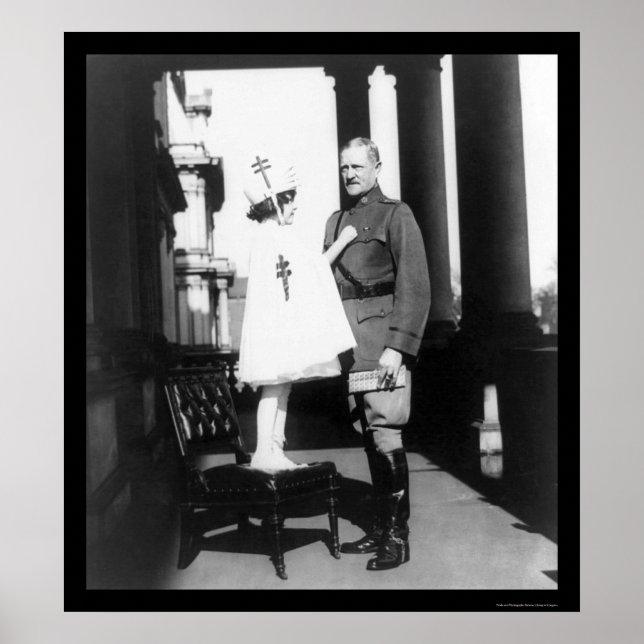 Jul Sälar för general Pershing 1921 Poster (Framsidan)