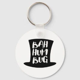 Jul Sång Bah Humbug Helgdag Keychain Nyckelring